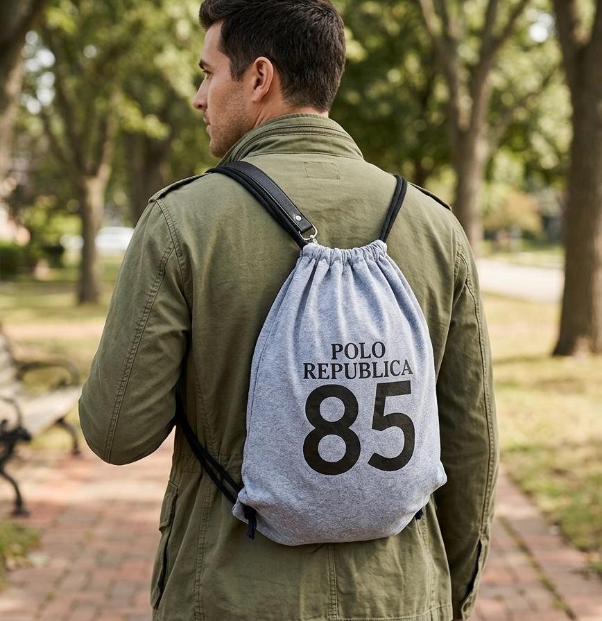 Active Sport Drawstring Gym Bag