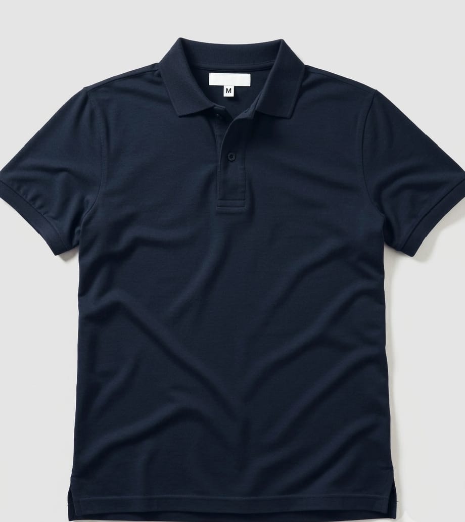 Men's Premium Navy blue  Polo Shirt – Classic Comfort & Style