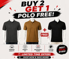 Men's Premium  Black  Polo Shirt – Classic Comfort & Style