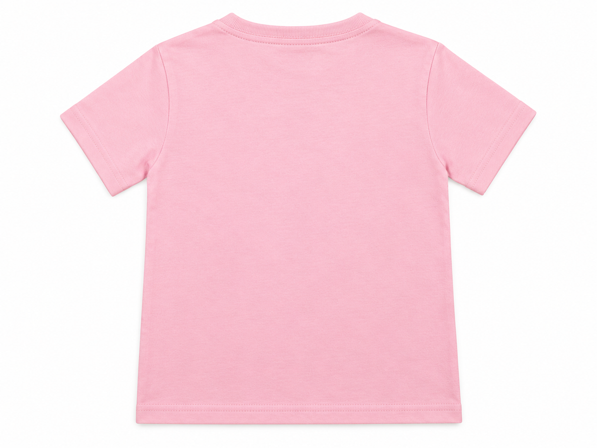 Premium Pink Smiley Graphic T-Shirt for Girls 🌸😊