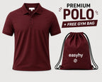 Men's Premium Mehroon Polo Shirt – Classic Comfort & Style