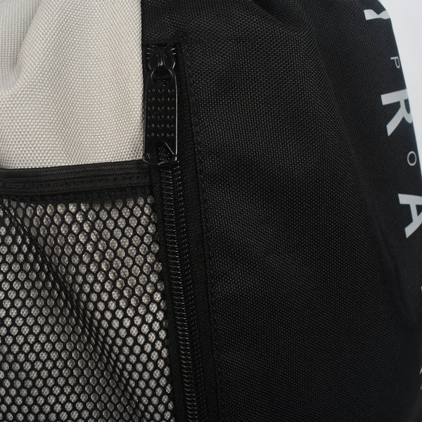 black APOLLO Active Sport Drawstring Gym Bag