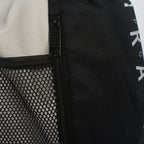 black APOLLO Active Sport Drawstring Gym Bag