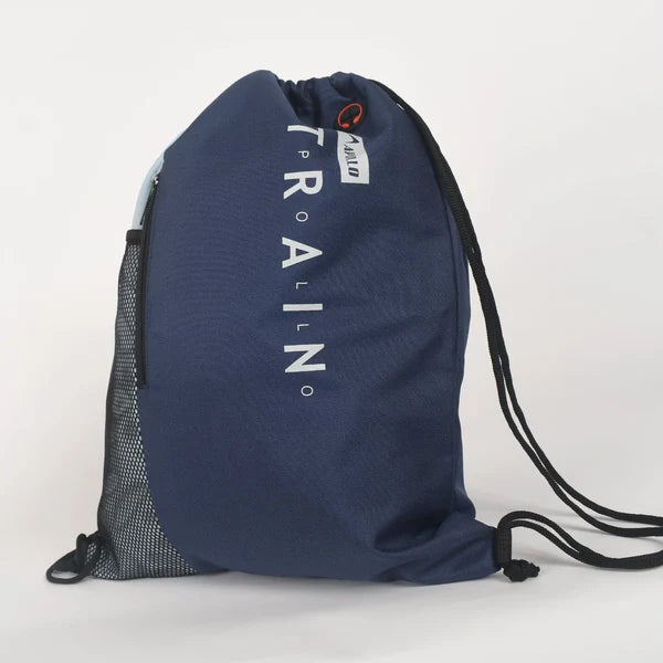 blue APOLLO Active Sport Drawstring Gym Bag