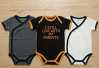 Polo Republica Trio-Set: Graphic & Wrap Baby Bodysuits