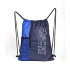 blue APOLLO Active Sport Drawstring Gym Bag