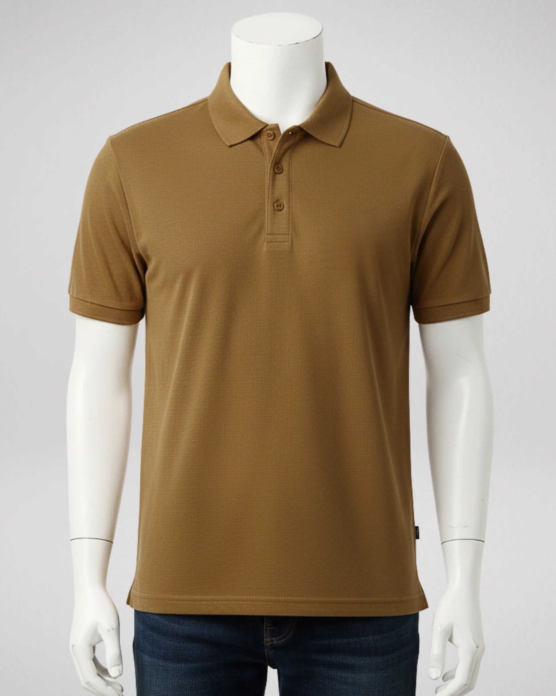 Men's Premium  Bronze  Polo Shirt – Classic Comfort & Style