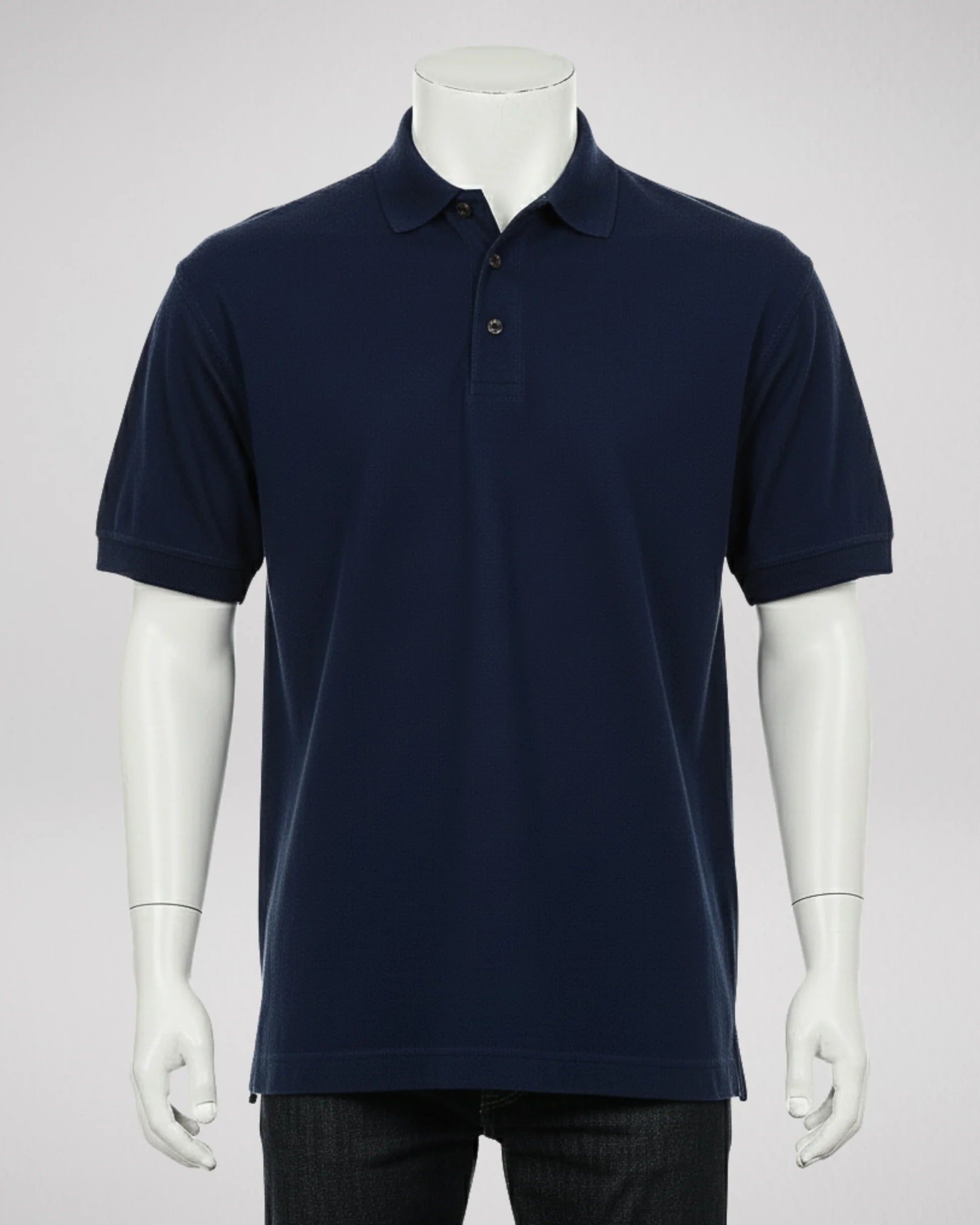 Men's Premium Navy blue  Polo Shirt – Classic Comfort & Style