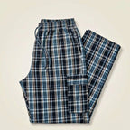 Stylish 4-Pocket Pure Cotton Check Cargo Trouser for Men