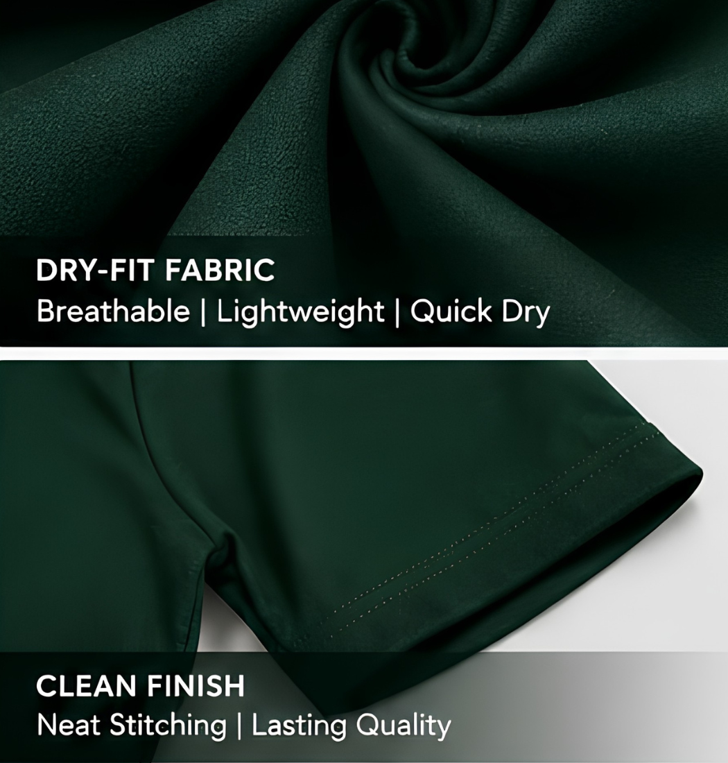Premium Dry-Fit T-Shirt – Performance & Comfort 🏃‍♂️🔥