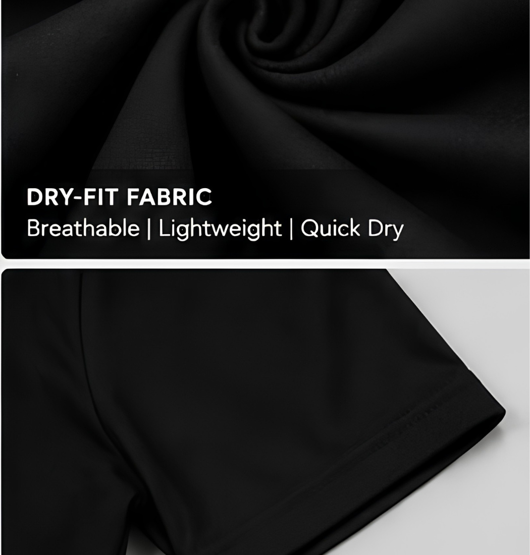 Premium Dry-Fit T-Shirt – Performance & Comfort 🏃‍♂️🔥