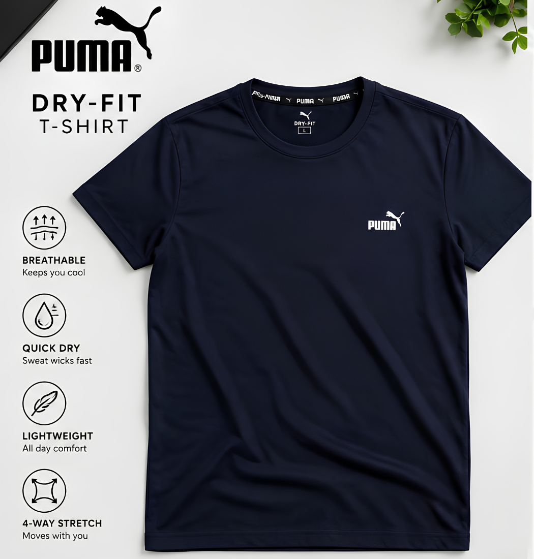 Premium Dry-Fit T-Shirt – Performance & Comfort 🏃‍♂️🔥