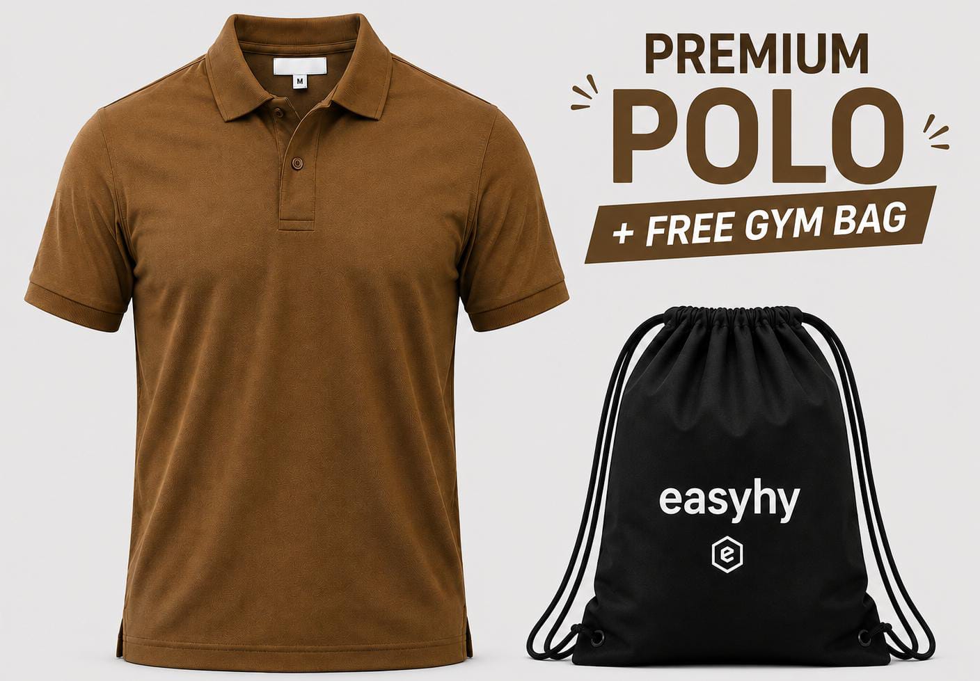 Men's Premium Polo Shirt – Classic Comfort & Style