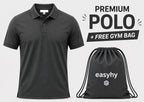 Men's Premium Grey Polo Shirt – Classic Comfort & Style