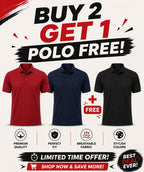 Men's Premium Polo Shirt – Classic Comfort & Style