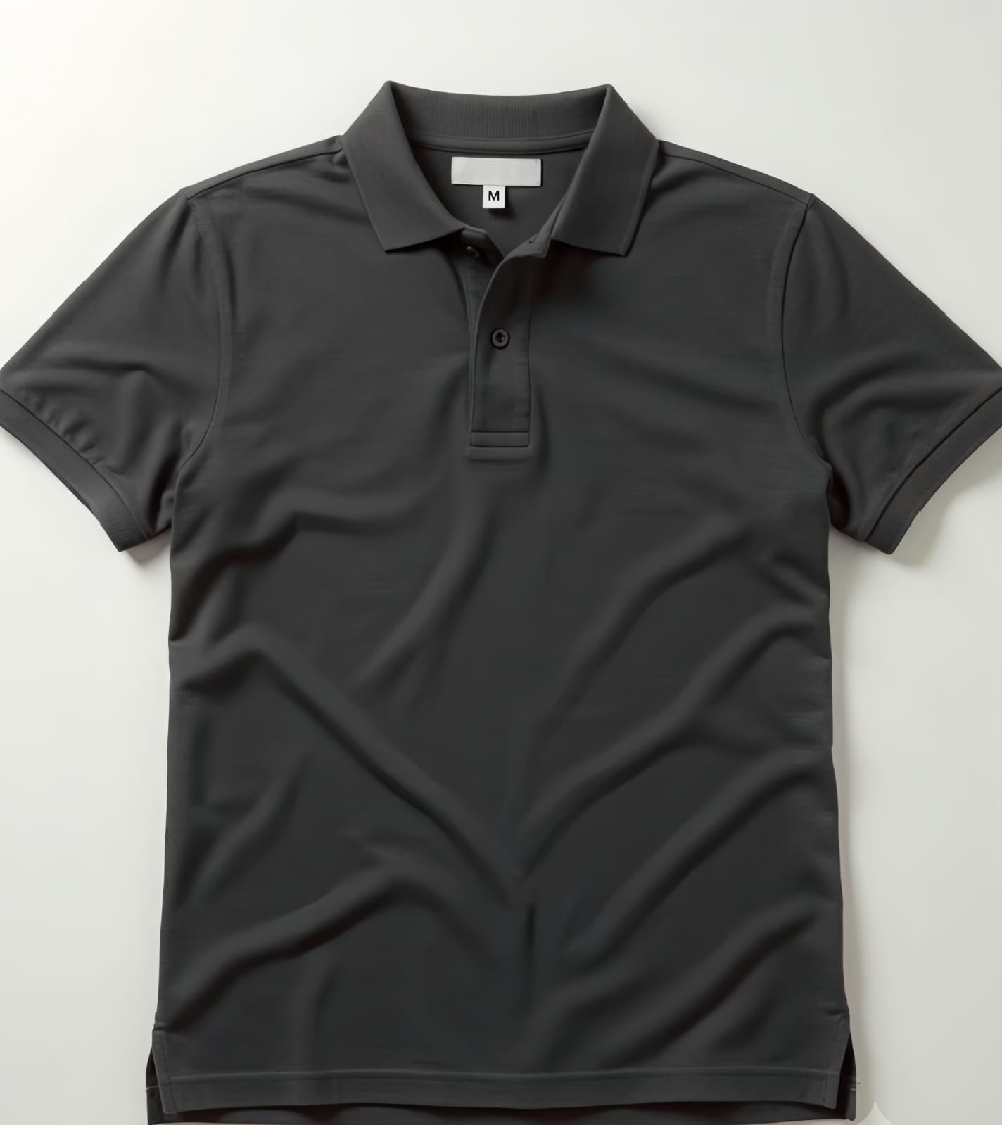 Men's Premium  Black  Polo Shirt – Classic Comfort & Style